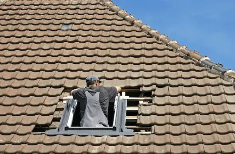 Pose de velux - Puiseaux